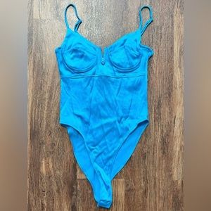 Zara blue bodysuit